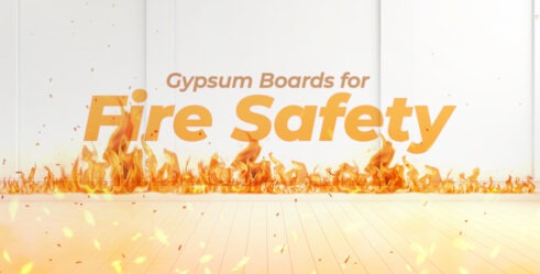 Benefits of Gypsum Boards for Fire Safety in Buildings in Oman